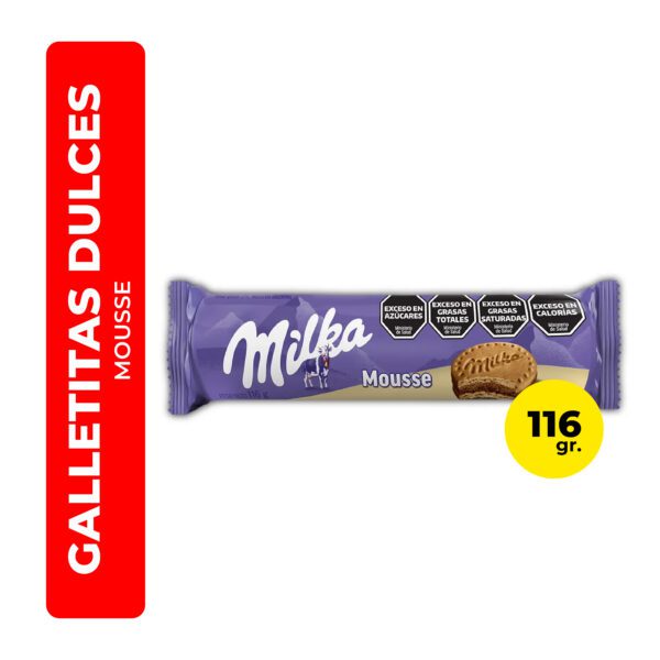GALLETITA MILKA MOUSSE 116G
