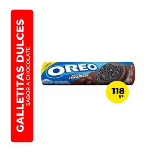 GALLETITAS OREO SABOR CHOCOLATE 118G