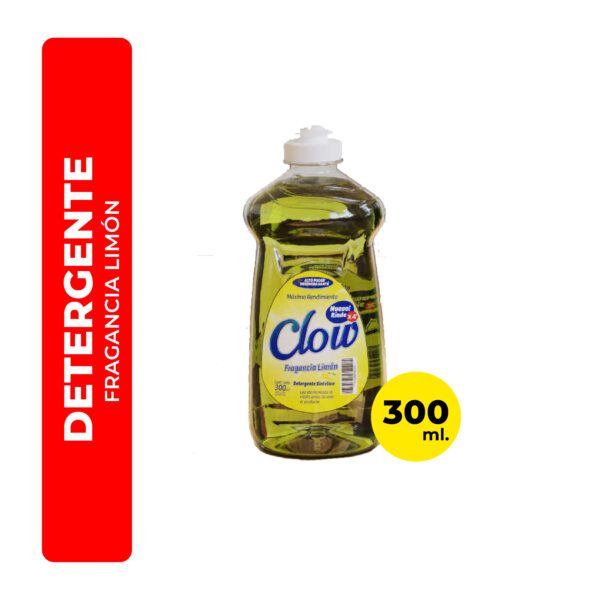 DETERGENTE LIMÓN CLOW 300ML