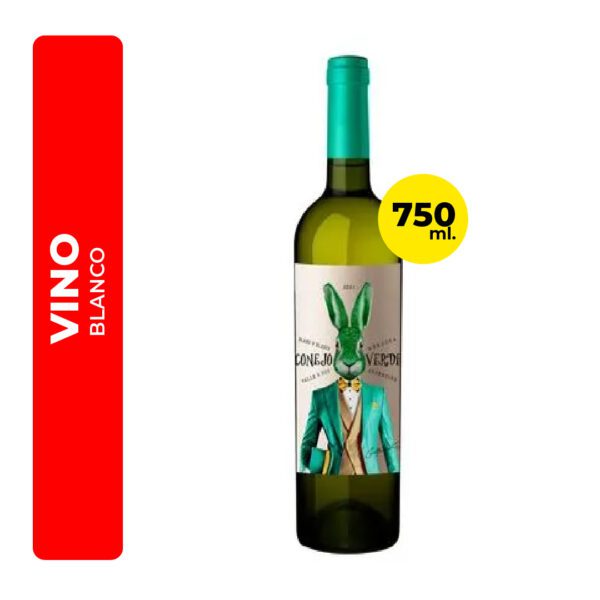 VINO CONEJO VERDE BLANCO 750ML