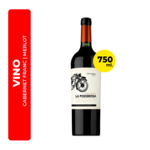 VINO LA PODEROSA CABERNET FRANC MERLOT 750ML