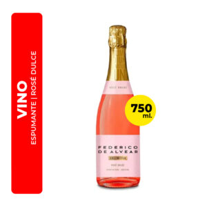 VINO ESPUMANTE FEDERICO ALVEAR ROSÉ DULCE 750ML