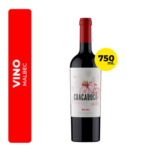 VINO CHACABUCO MALBEC 750ML
