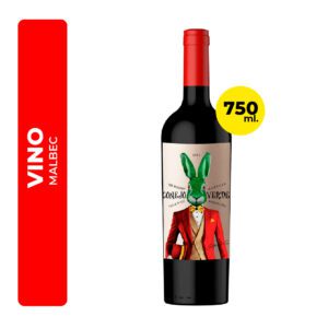 VINO CONEJO VERDE MALBEC 750ML