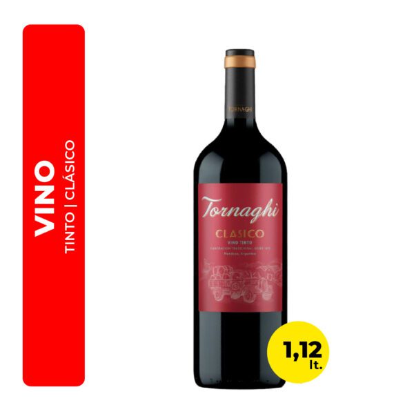 VINO CLÁSICO TORNAGHI 1,125L