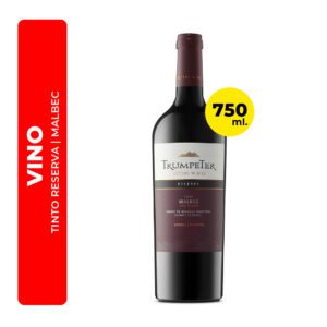 VINO TINTO TRUMPETER RESERVA MALBEC 750ML