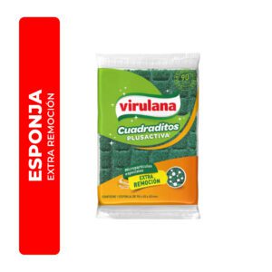 ESPONJA VIRULANA CUADRADITOS 1U