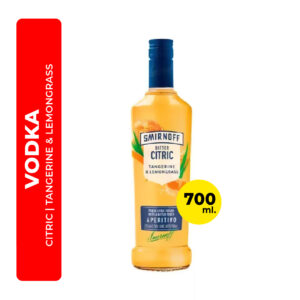 VODKA SMIRNOFF CITRIC TANGERINE & LEMONGRASS 700ML
