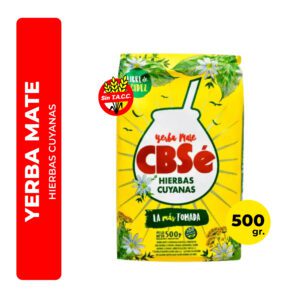 YERBA MATE CBSÉ HIERBAS CUYANAS 500G