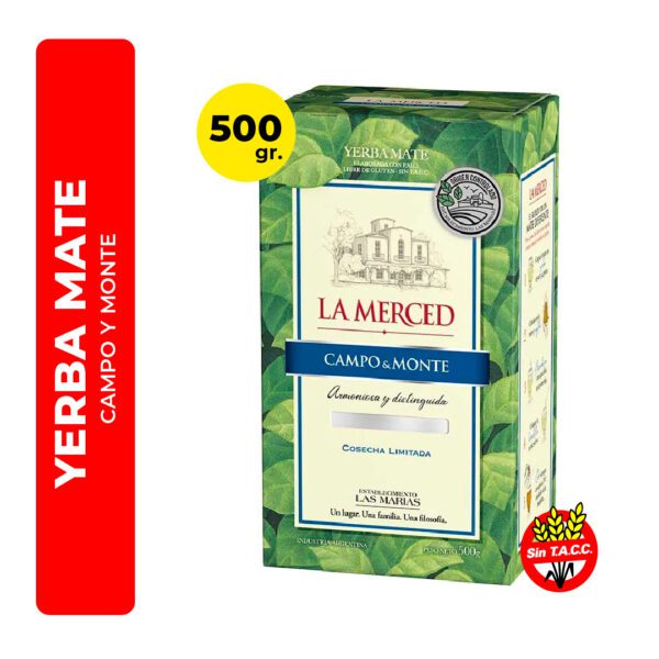 YERBA LA MERCED CAMPO Y MONTE 500G