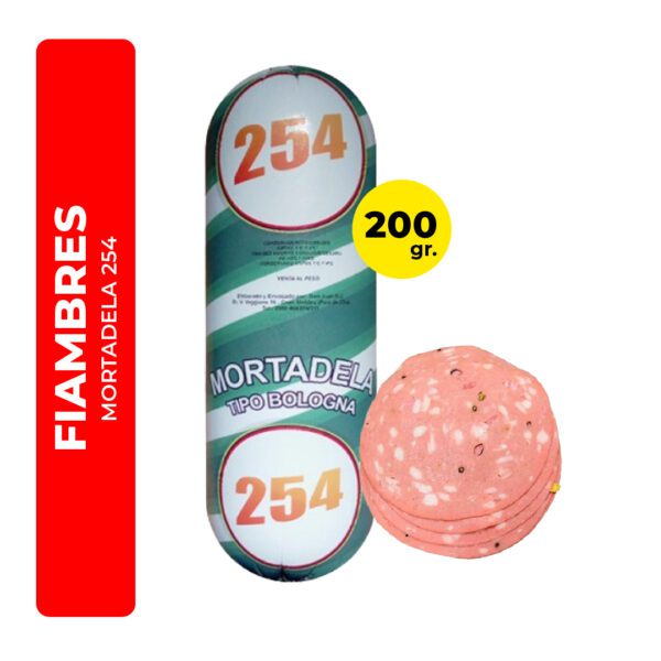 MORTADELA 254 200G