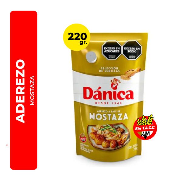 MOSTAZA DÁNICA 220G