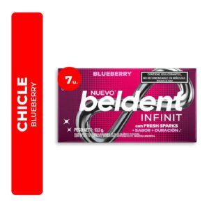 CHICLE BELDENT INFINIT BLUEBERRY 7U