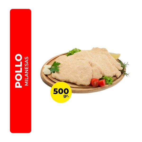 MILANESAS DE POLLO 500G