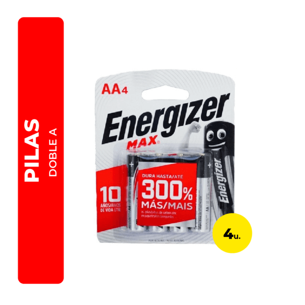 PILAS ENERGIZER AA X4