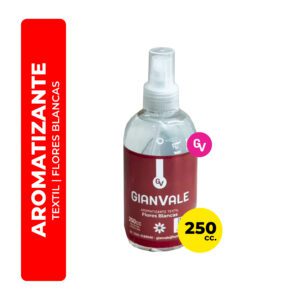 AROMATIZANTE TEXTIL GIANVALE FLORES BLANCAS 250CC