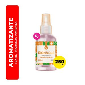 AROMATIZANTE TEXTIL GIANVALE NARANJA PIMIENTA 250CC