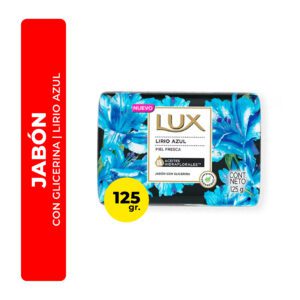 JABÓN LUX CON GLICERINA LIRIO AZUL 125G
