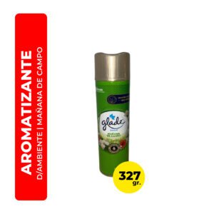 AROMATIZANTE DE AMBIENTE GLADE MAÑANA DE CAMPO 327G
