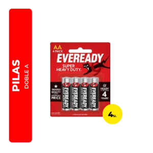 PILAS EVEREADY AA X4