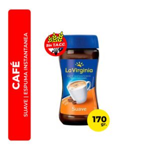 CAFÉ INSTANTANEO LA VIRGINIA SUAVE 170G