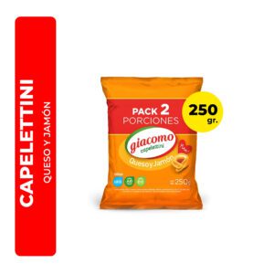 CAPELETTINI GIACOMO QUESO Y JAMON 250G