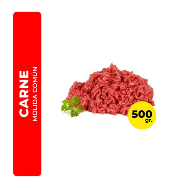CARNE MOLIDA COMÚN 500G