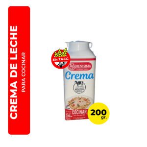 CREMA DE LECHE LA SERENISIMA PARA COCINAR 200G