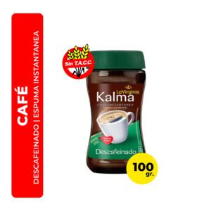CAFÉ INSTANTANEO LA VIRGINIA DESCAFEINADO 100G