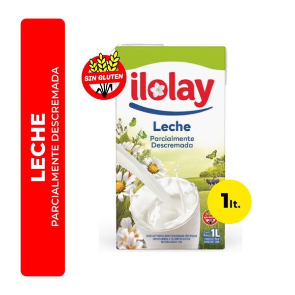 LECHE ILOLAY DESCREMADA 1L