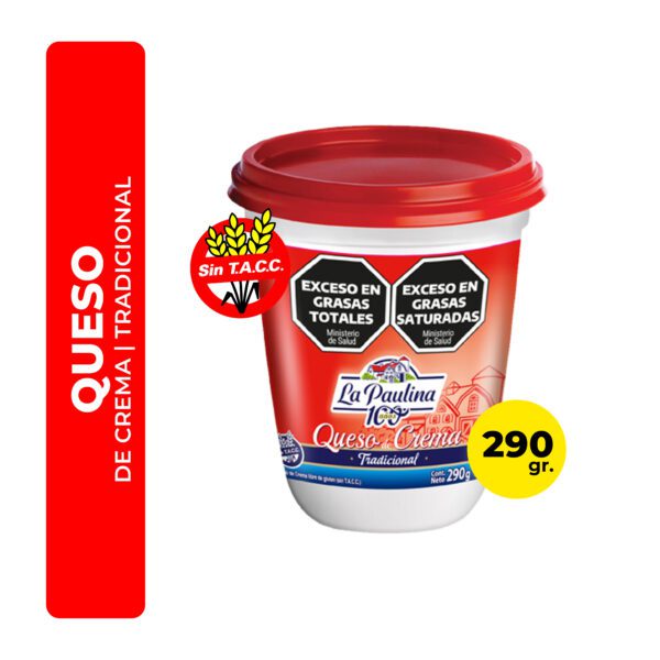 QUESO CREMA LA PAULINA TRADICIONAL 290G