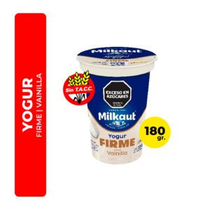 YOGUR MILKAUT FIRME VAINILLA 180G