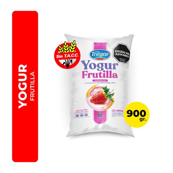 YOGUR TREGAR BEBIBLE FRUTILLA 900G