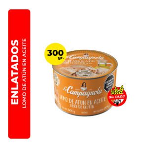 LOMO DE ATÚN EN ACEITE LA CAMPAGNOLA 300G