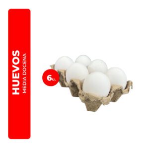 MEDIA DOCENA DE HUEVOS