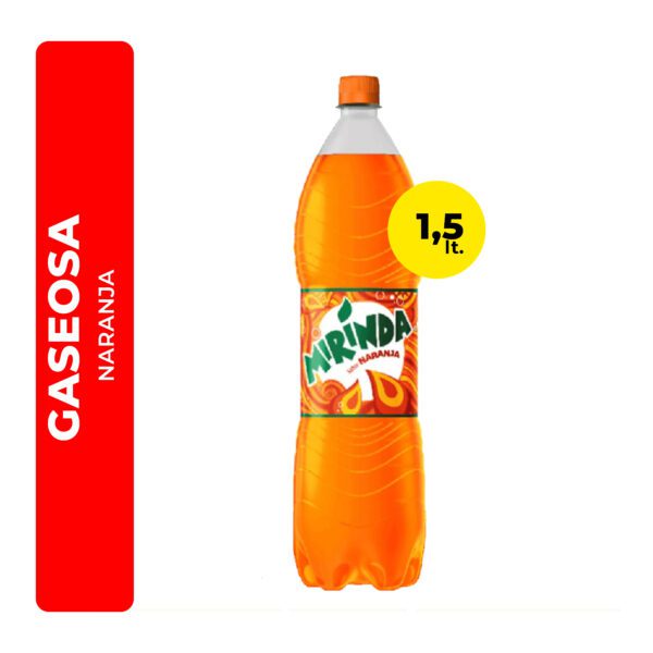 GASEOSA MIRINDA 1,5L