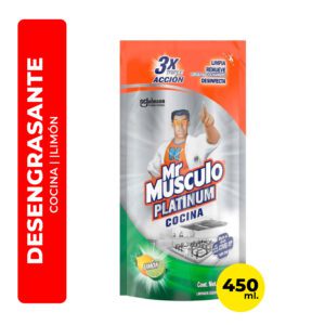 REPUESTO MR MUSCULO PLATINUM COCINA LIMÓN 450ML