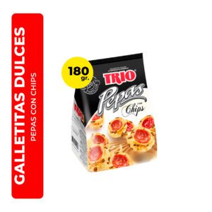 GALLETITAS PEPAS CON CHIPS TRIO 180G