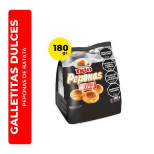 GALLETITAS PEPONAS DE BATATA TRIO 180G