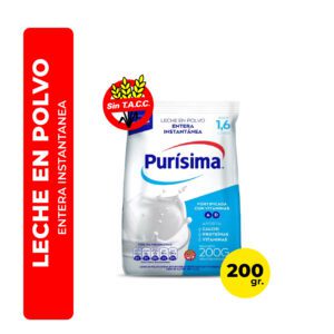 LECHE EN POLVO PURÍSIMA ENTERA 200G