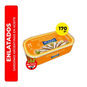SARDINAS EN ACEITE PUGLISI 170G
