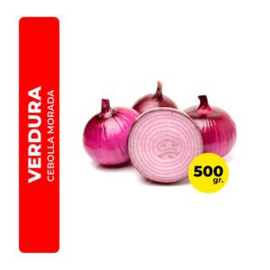 CEBOLLA MORADA 500G