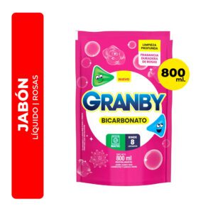 JABÓN LÍQUIDO GRANBY ROSAS 800ML
