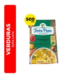 SOPA LISTA MIX DE VEGETALES DOÑA PUPA 500ML