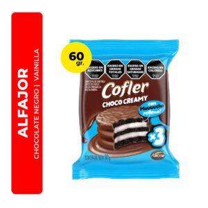 ALFAJOR COFLER CHOCO CREAMY 60G