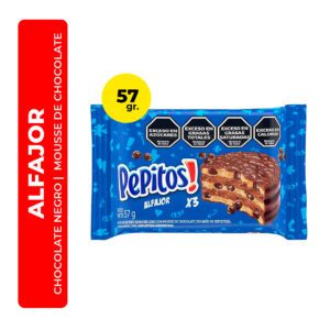 ALFAJOR PEPITOS TRIPLE 57G