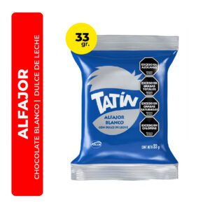 ALFAJOR TATÍN BLANCO 33G
