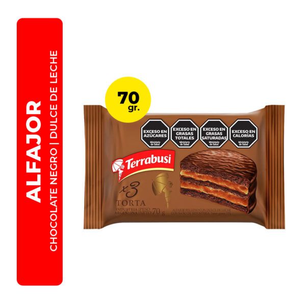 ALFAJOR TERRABUSI TORTA TRIPLE 70G