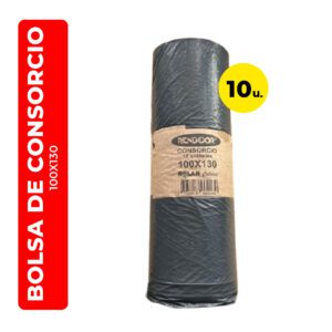 BOLSA DE CONSORCIO/RESIDUOS RENDIDOR 100X130 10U