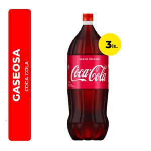 GASEOSA COCA COLA 3L